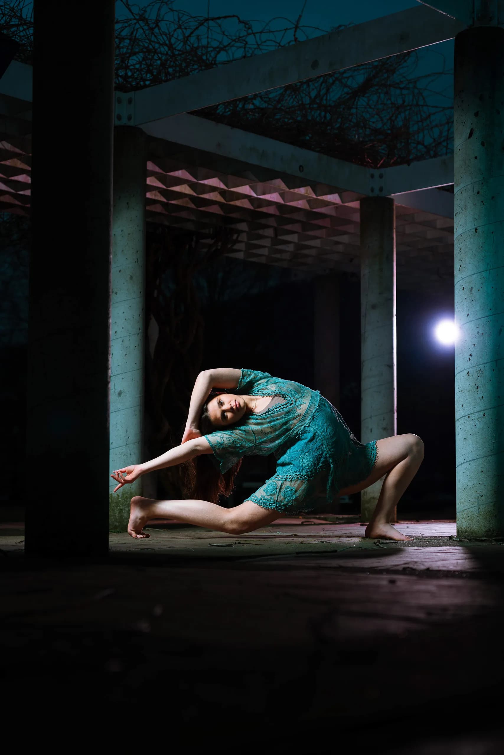 McKenna and Lilley dance concept portrait at P.H.D, a dance studio in Sayre, PA