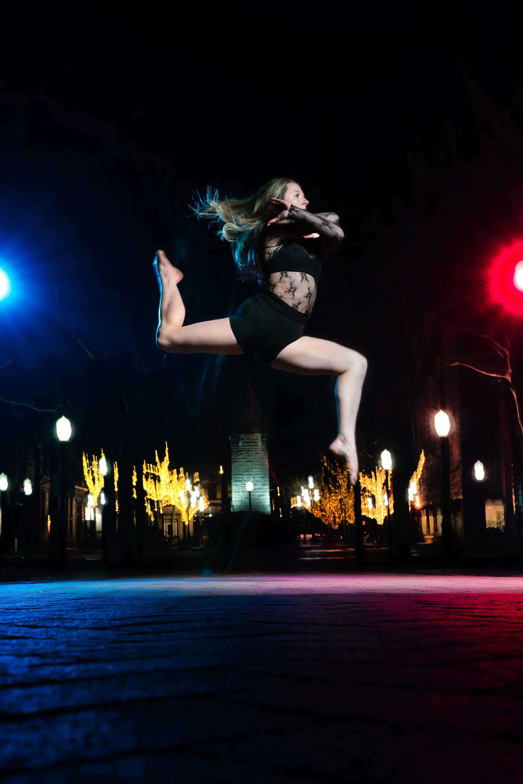 McKenna and Lilley dance concept portrait at P.H.D, a dance studio in Sayre, PA