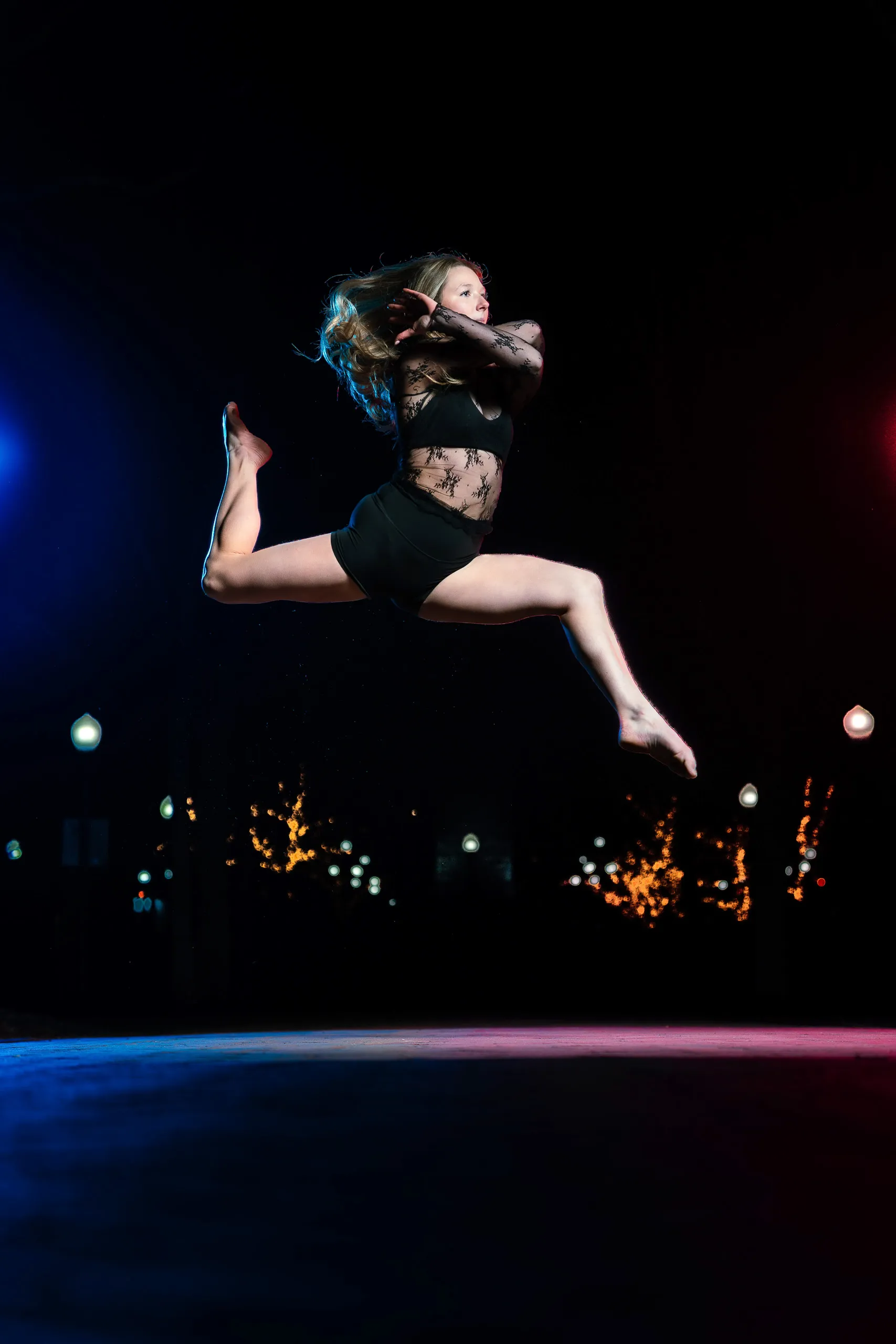 Dance sportrait with McKenna and Lilley during the Corning session