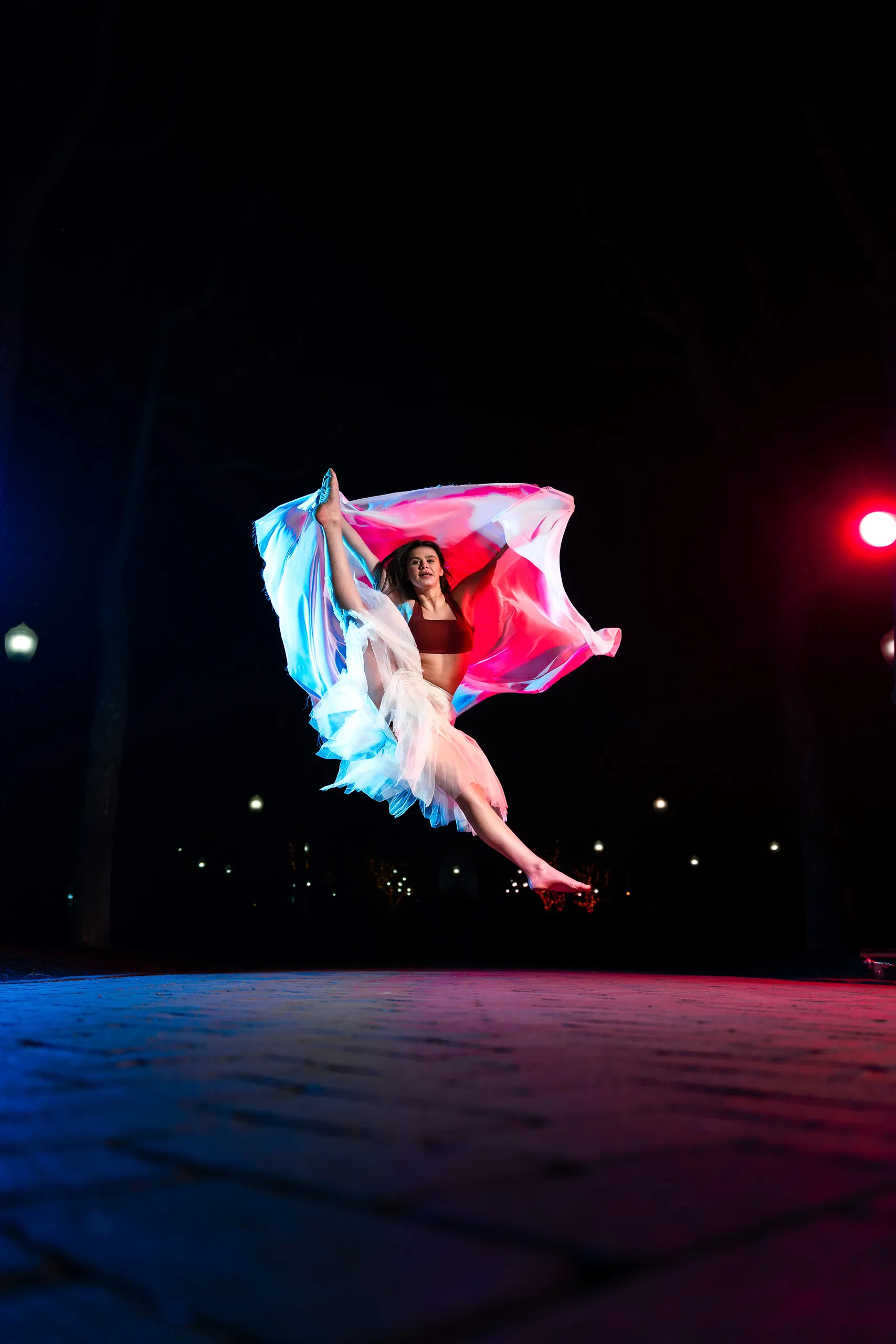 Dance concept portrait of McKenna and Lilley at P.H.D in Sayre, PA