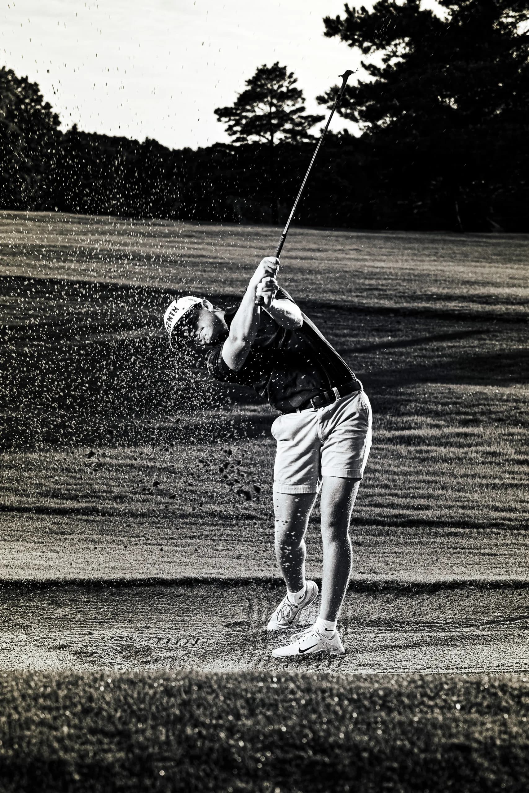Talon D. golf sportrait from his session on a Mansfield, PA course