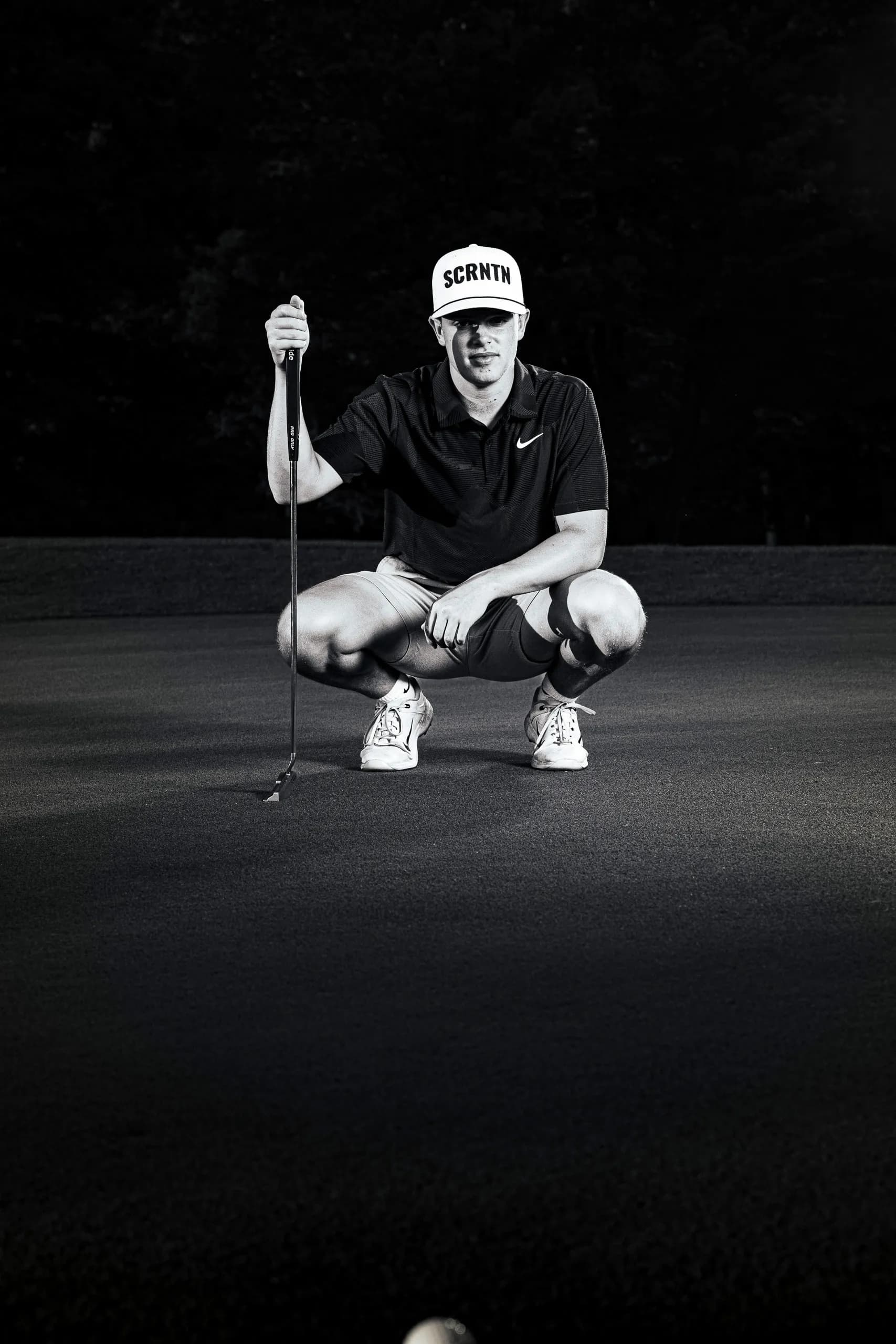 Talon D. golf sportrait on the course in Mansfield, Pennsylvania