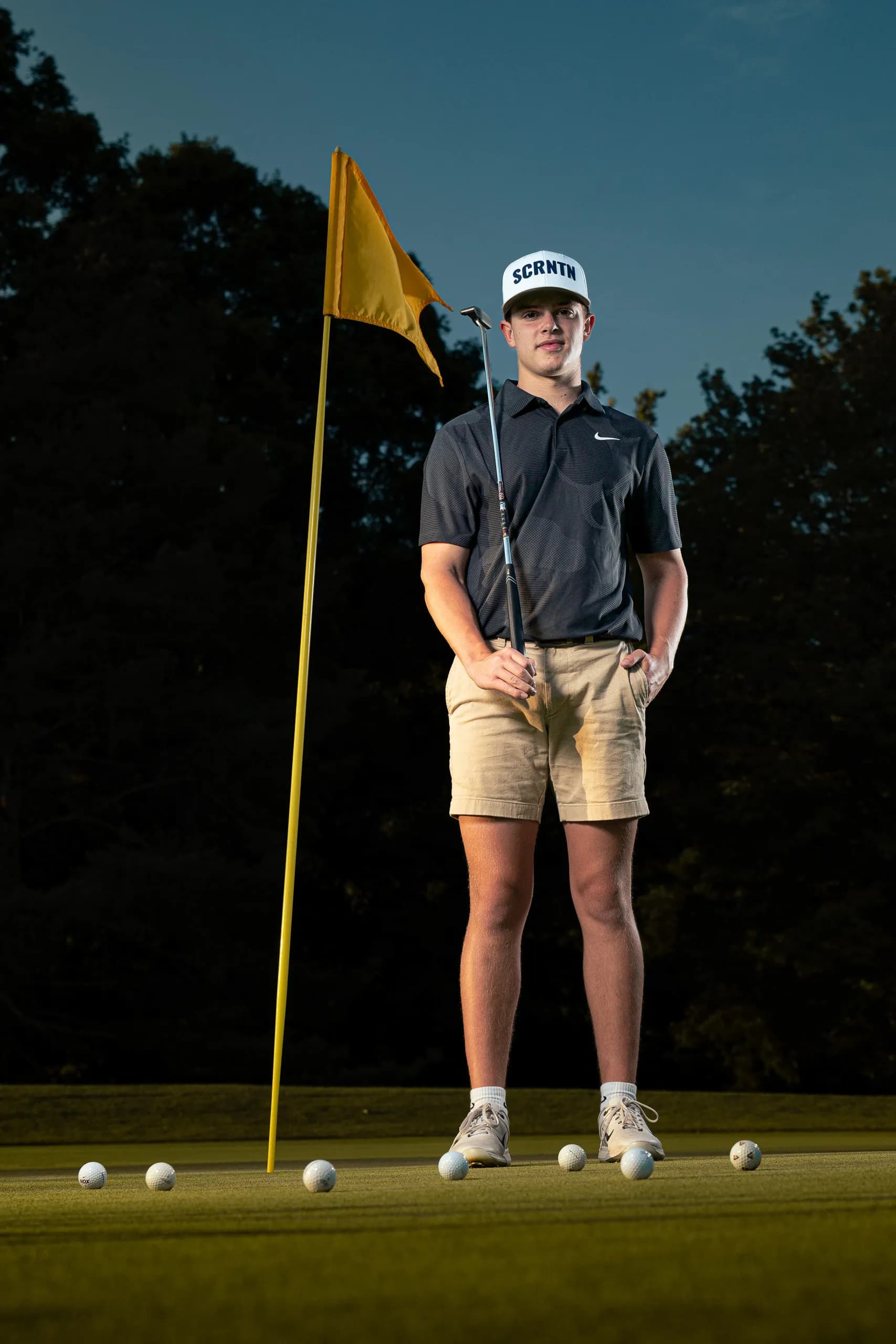 Photo from Talon D.'s golf sportrait session in Mansfield, Pennsylvania