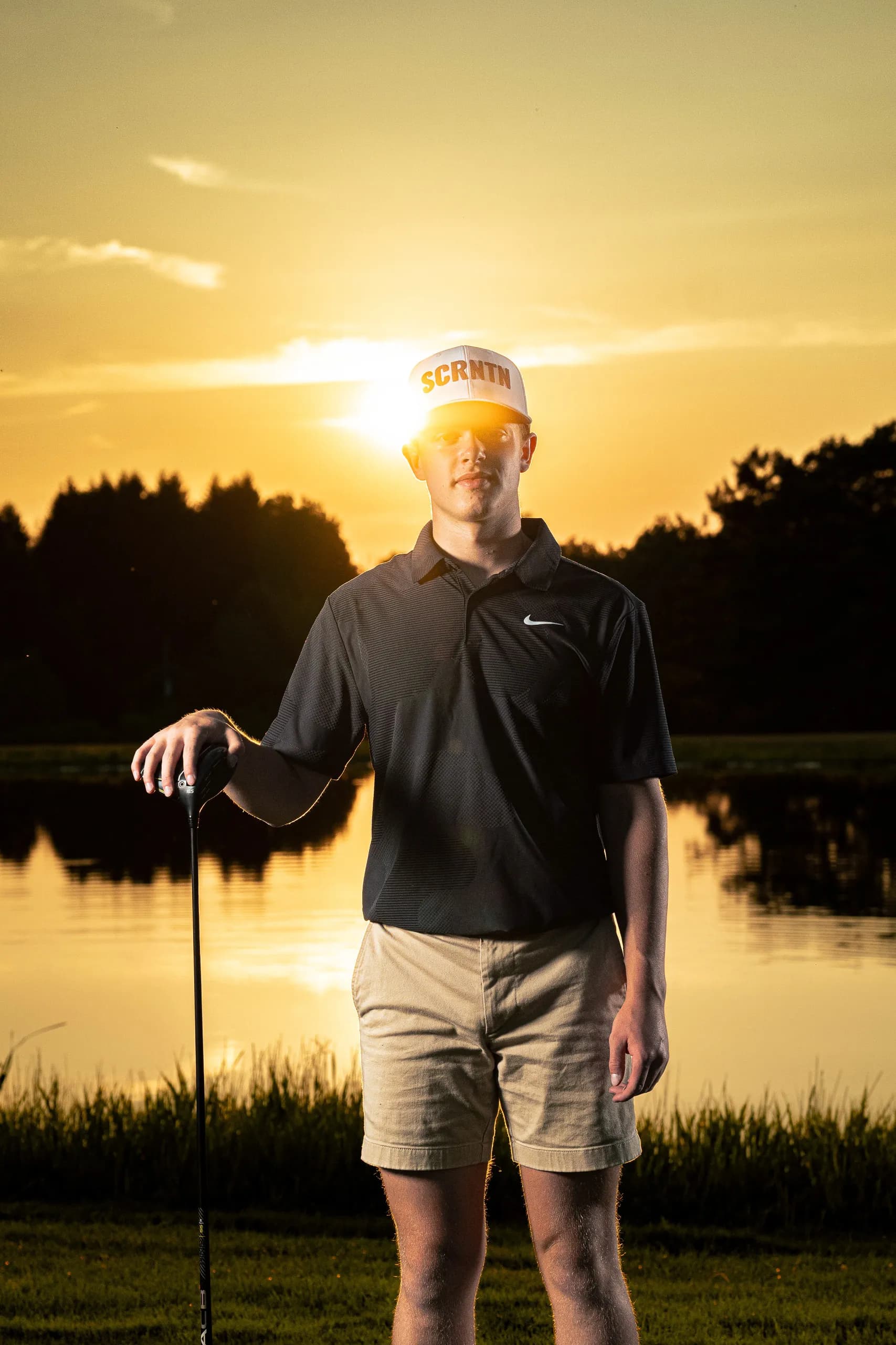 Golf sportrait of Talon D. on the course in Mansfield, PA