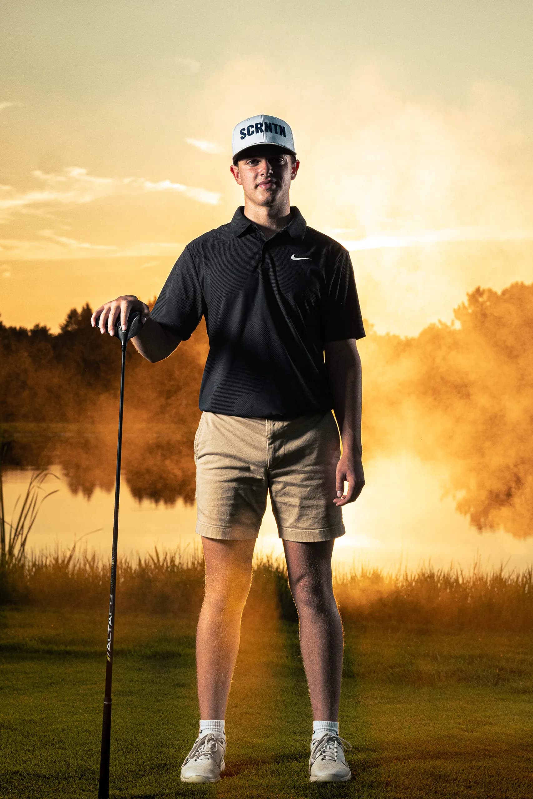 Photo from Talon D.'s golf sportrait session in Mansfield, Pennsylvania