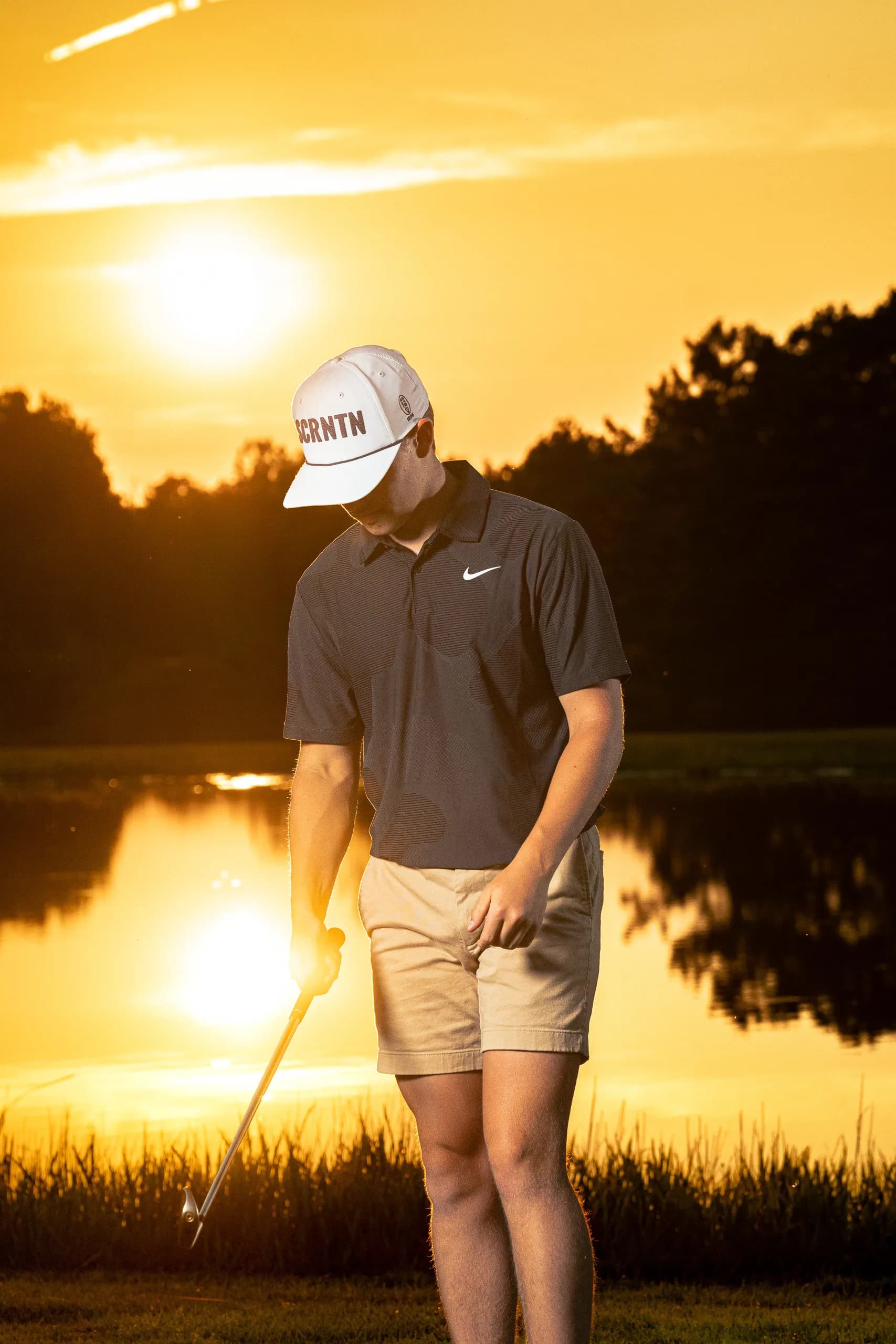 Talon D. golf sportrait from his session on a Mansfield, PA course