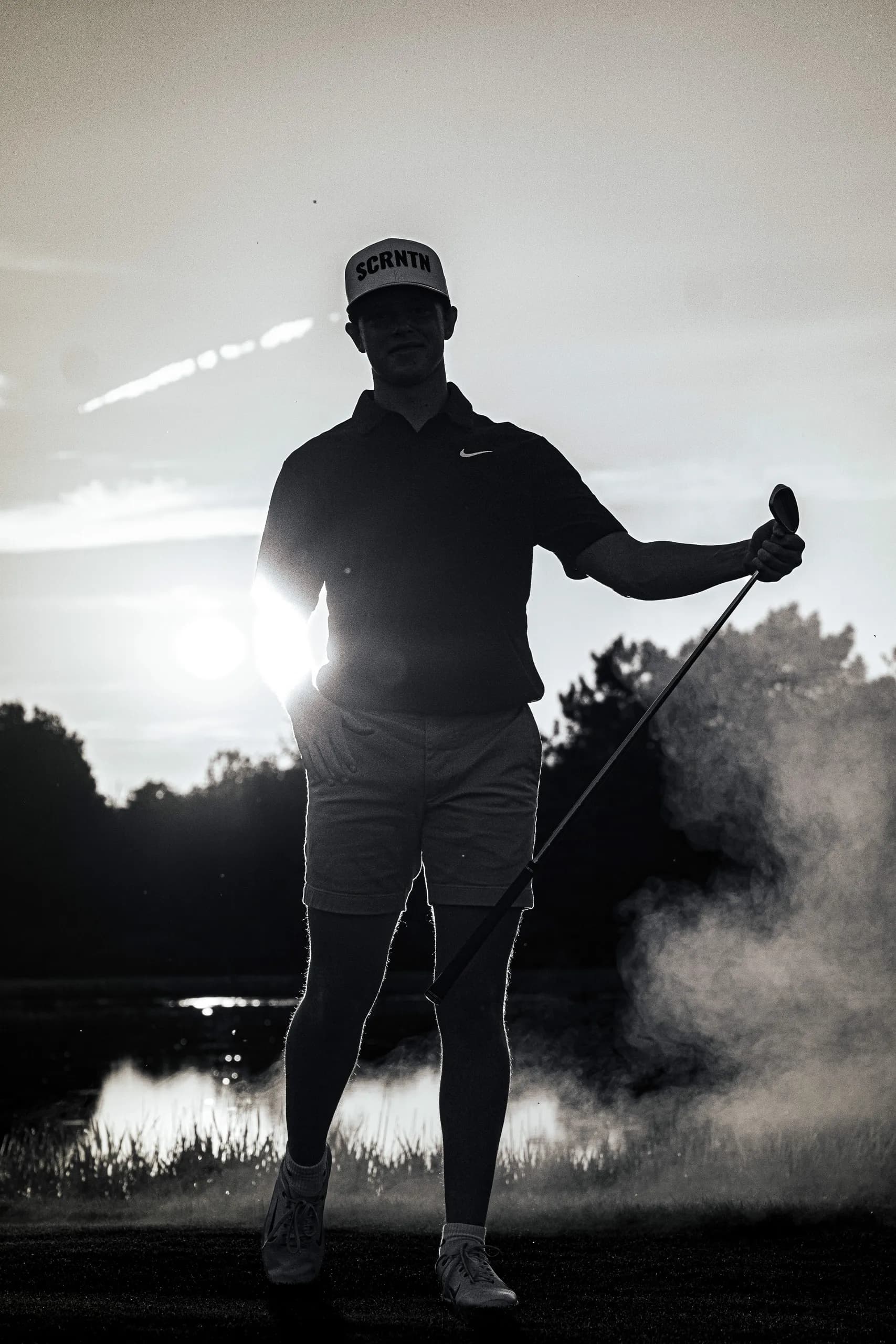 Talon D. golf sportrait on the course in Mansfield, Pennsylvania