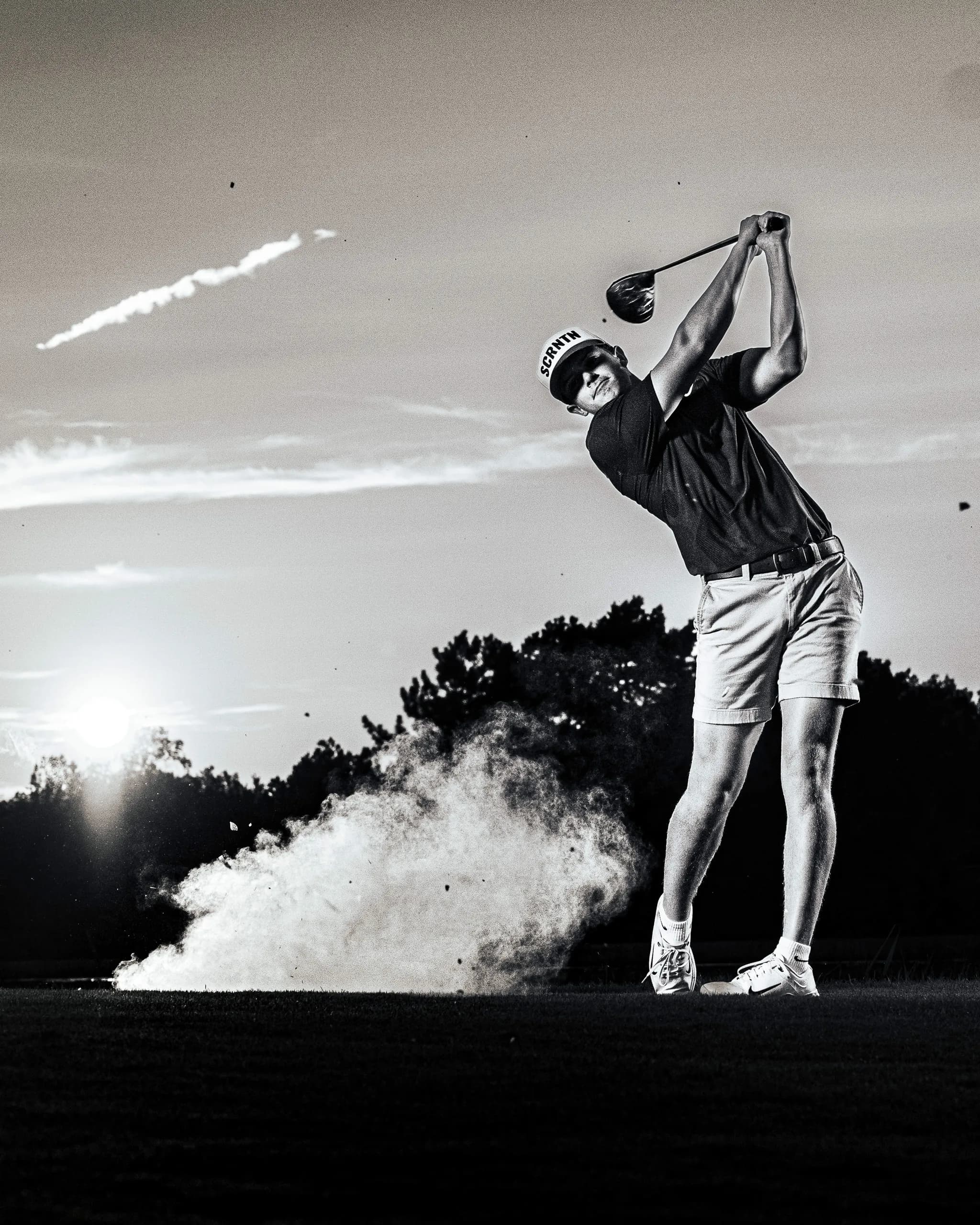 Talon D. golf sportrait on the course in Mansfield, Pennsylvania