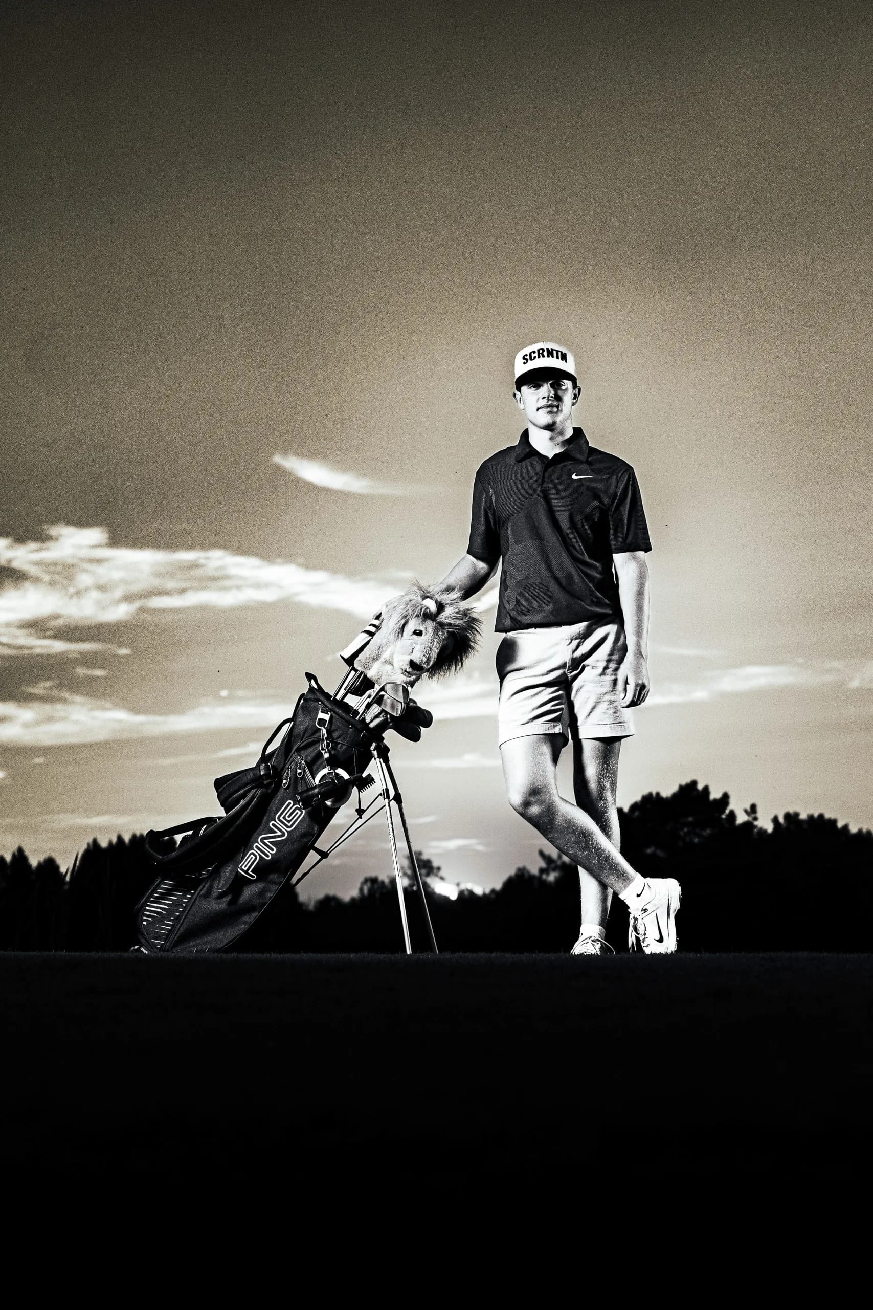 Photo from Talon D.'s golf sportrait session in Mansfield, Pennsylvania