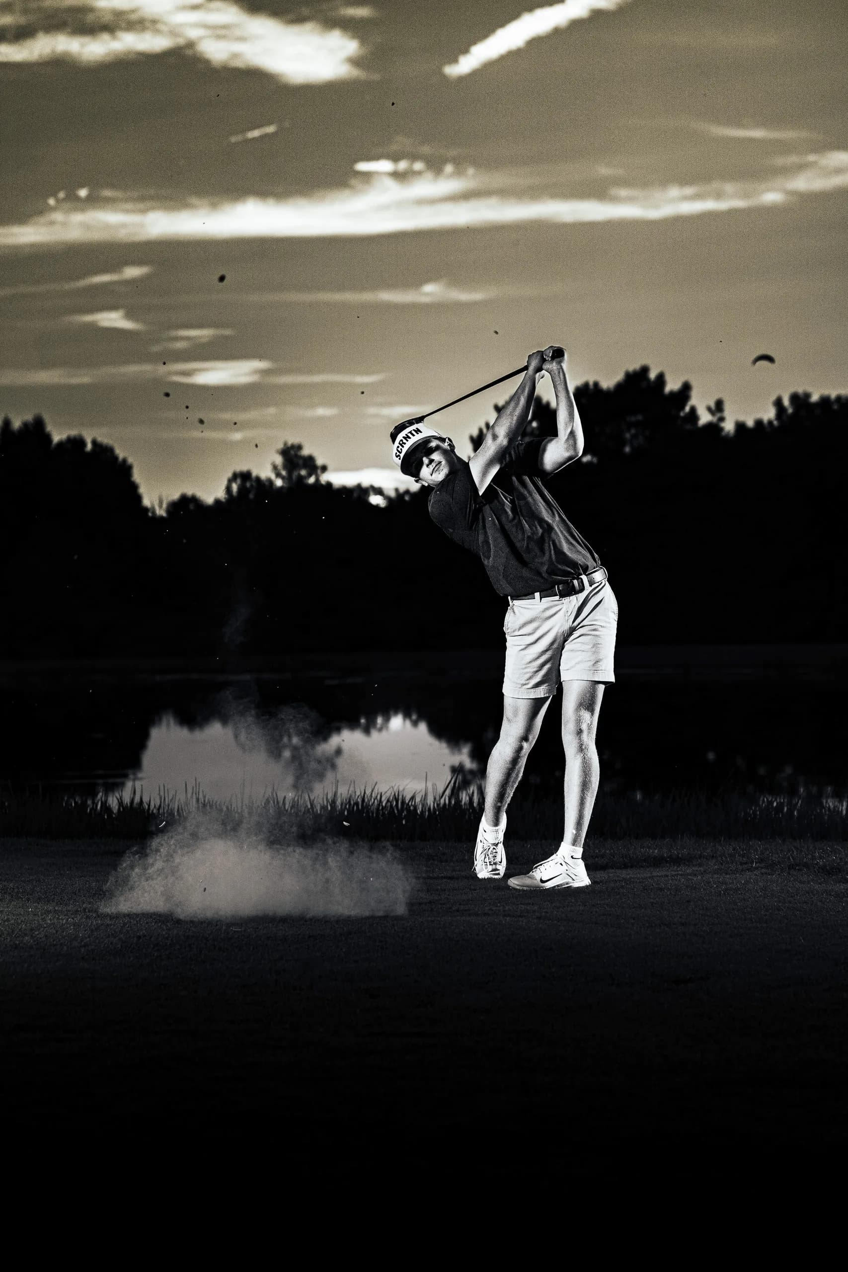 Golf sportrait of Talon D. on the course in Mansfield, PA