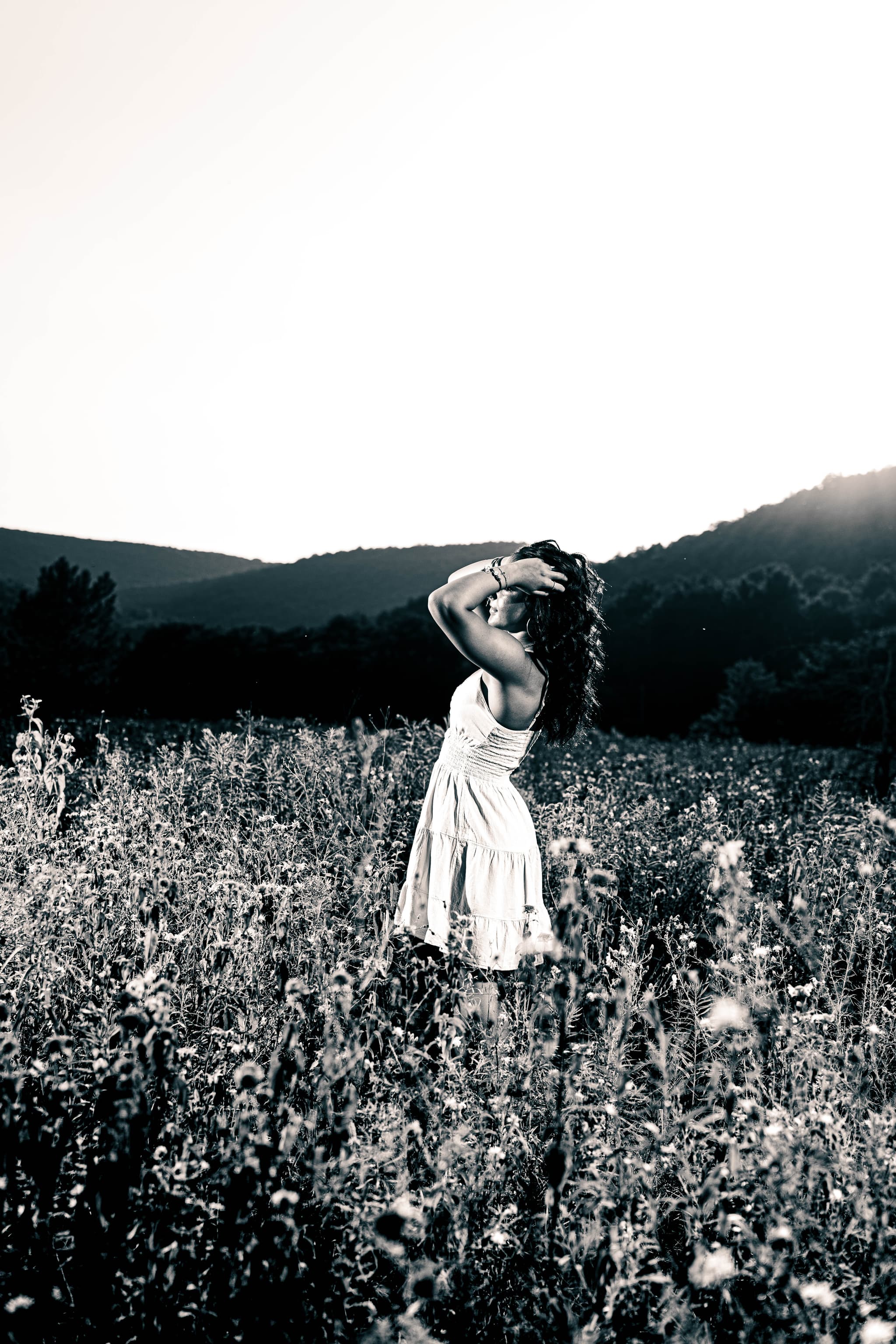 Mackenzie C. senior portrait, Ives Run PA