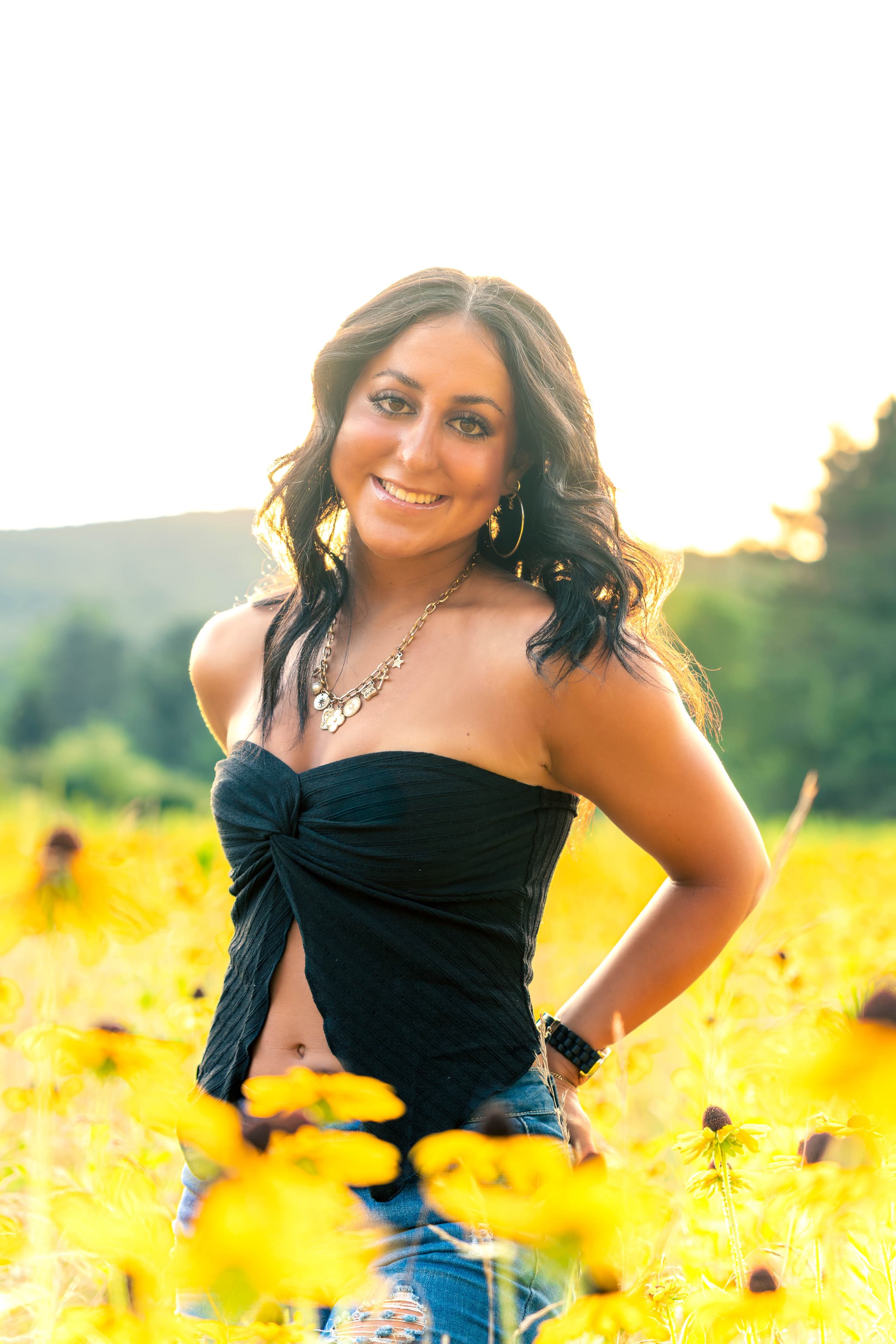 Mackenzie C. senior portrait, Ives Run PA