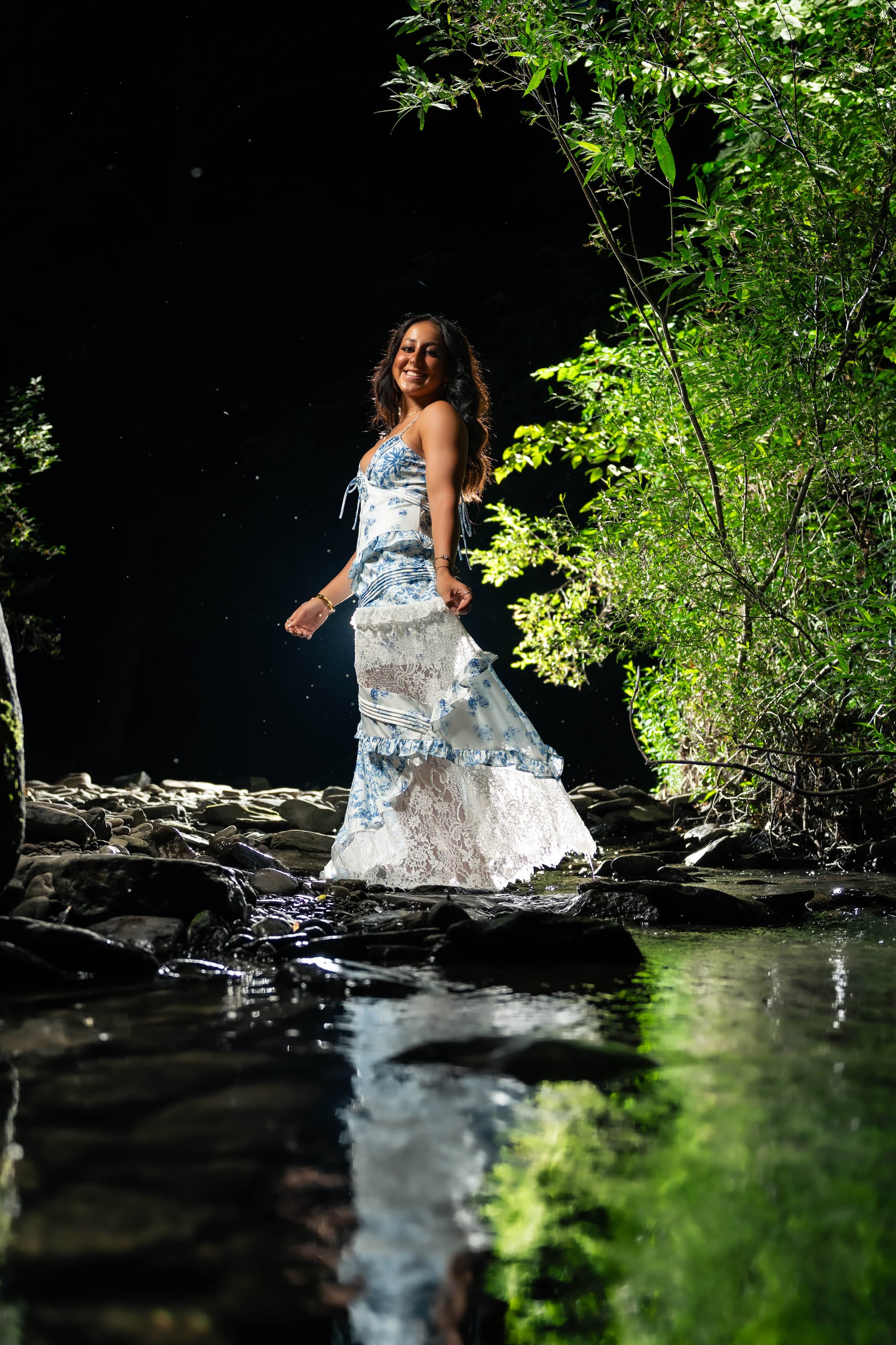 Mackenzie C. senior portrait, Ives Run PA