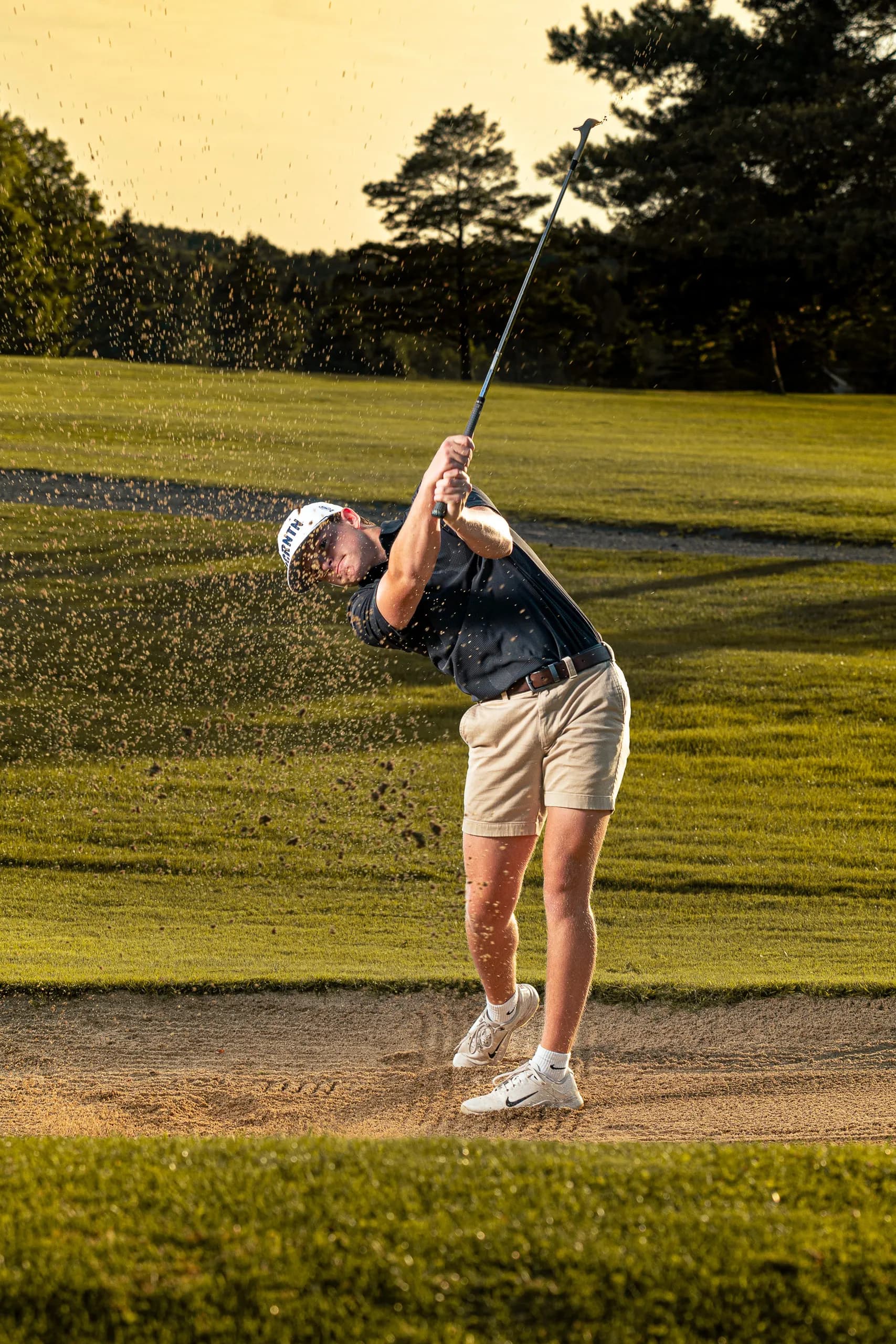 Photo from Talon D.'s golf sportrait session in Mansfield, Pennsylvania